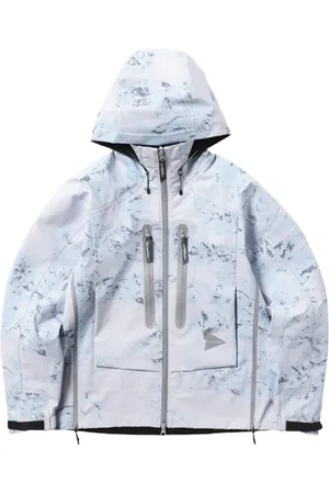 and wander Wasserdichte Jacke mit Shield-Print