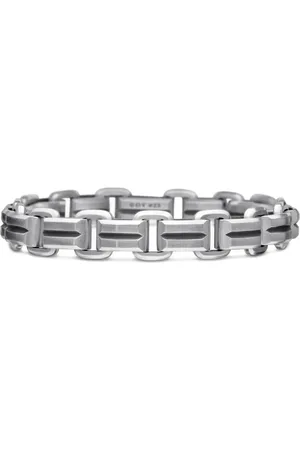 David Yurman Deco Beveled Sterlingsilber-Armband 7,5mm