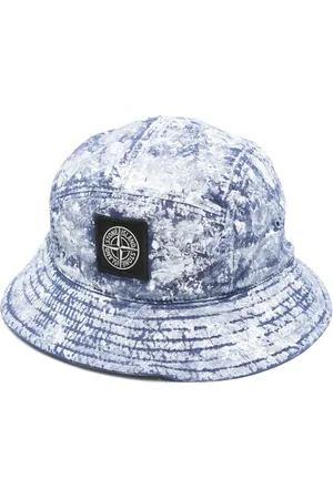 Stone Island Fischerhut mit Logo-Patch