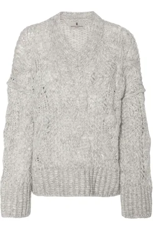 ERMANNO SCERVINO Grob gestrickter Pullover