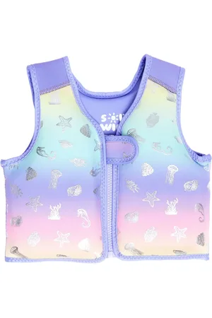 SOLISWIM KIDS Schwimmweste mit Meerestier-Print