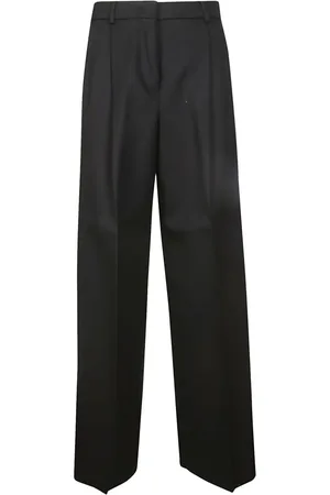 Sportmax High-Waist-Hose mit geradem Bein