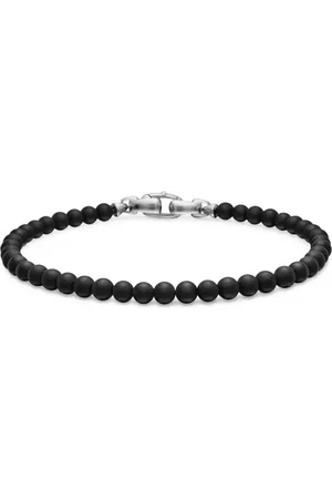 David Yurman Spiritual Beads Armband aus Sterlingsilber 4mm