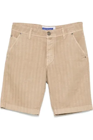 Jacob Cohen Shorts mit Fischgrätenmuster