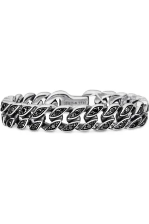 David Yurman Curb Chain Armband aus Sterlingsilber 11,5mm