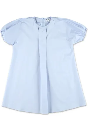 Il gufo Kleid mit Falten