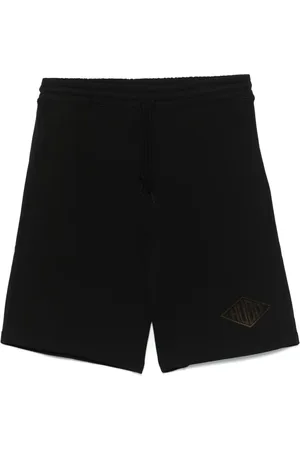 HUGO BOSS Shorts mit beflocktem Logo