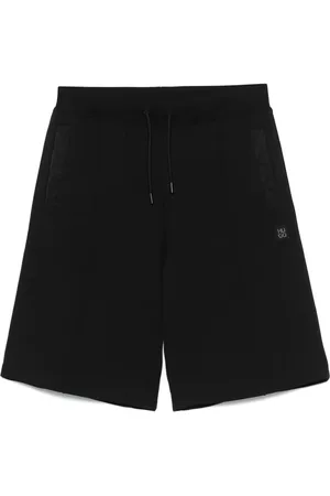 HUGO BOSS Shorts mit Zickzackstich