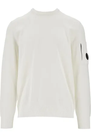 C.P. Company Pullover mit Linsen-Detail