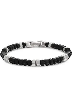 David Yurman Hex Bead Armband aus Sterlingsilber 6mm