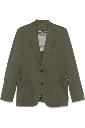 Circolo Piqué-weave blazer