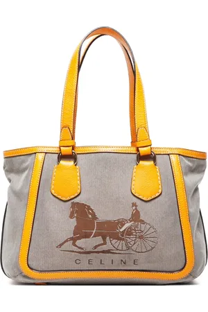 Céline 1990-2010s Horse Carriage Tote Bag