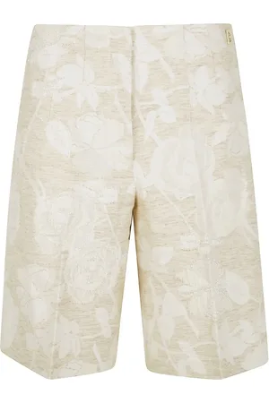 Blugirl Bermudas mit Blumen-Jacquard