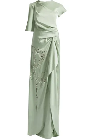 Erdem Asymmetrisches Abendkleid