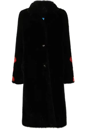 Philipp Plein Mantel aus Faux Fur