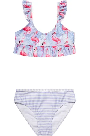 SOLISWIM KIDS Bikini mit grafischem Print