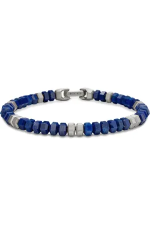 David Yurman Hex Bead Armband aus Sterlingsilber 6mm