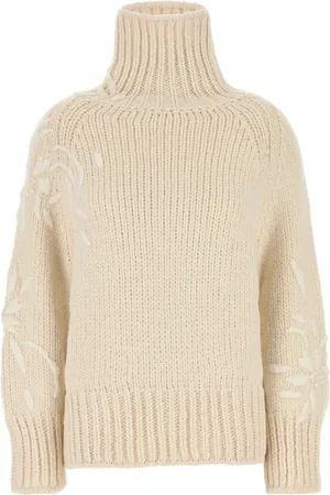 ERMANNO SCERVINO Pullover aus Alpakagemisch mit Stickerei