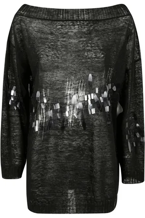 AVIÙ Pullover mit Pailletten