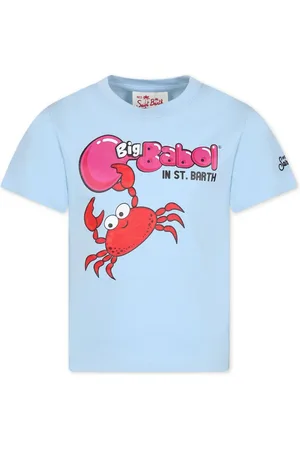 MC2 SAINT BARTH T-Shirt mit Big Babol-Print