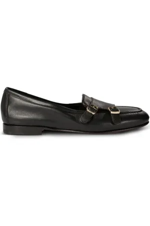 santoni Loafer aus Leder