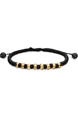 David Yurman 18kt Fortune Woven Gelbgoldarmband 5,5mm