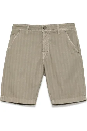 Jacob Cohen Shorts mit Fischgrätenmuster