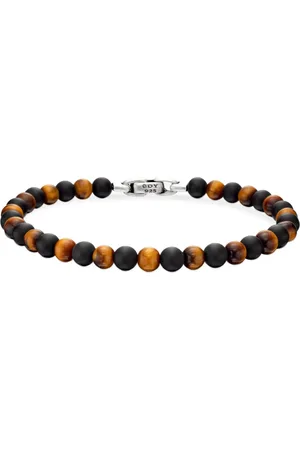 David Yurman Spiritual Beads Alternating Armband aus Sterlingsilber (6mm)