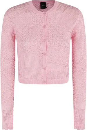 Pinko Cardigan mit Lochstrickmuster