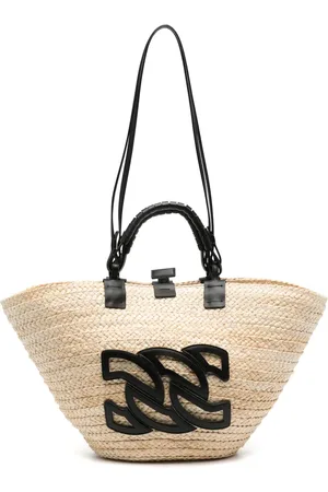 Casadei Panera Shopper mit Logo-Applikation