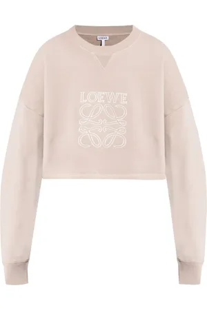 Loewe Cropped-Sweatshirt aus Baumwolle