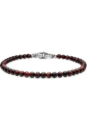 David Yurman Spiritual Beads Armband aus Sterlingsilber 4mm