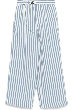 White Sand Gestreifte Hose