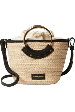 Claudie Pierlot Schultertasche mit Logo-Patch