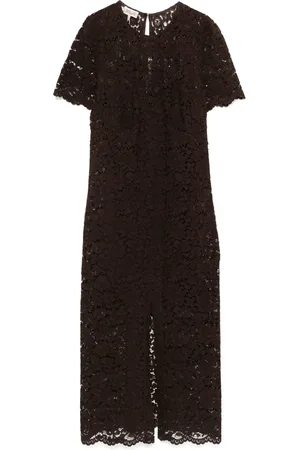 Baum und Pferdgarten Midikleid aus Spitze
