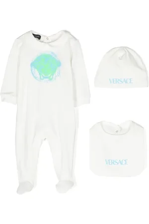 VERSACE Strampler-Set mit Logo-Print