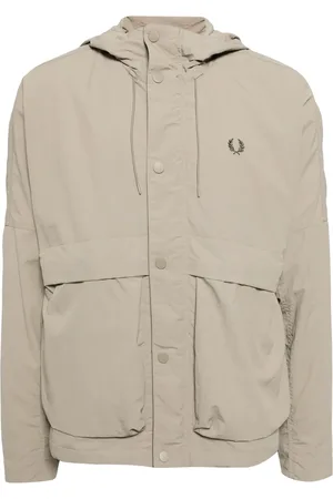 Fred Perry Jacke mit Logo-Stickerei