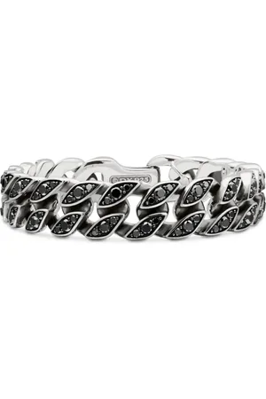 David Yurman Curb Chain Armband aus Sterlingsilber 14,5mm