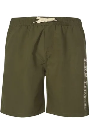 Les Deux Badeshorts mit Logo-Print