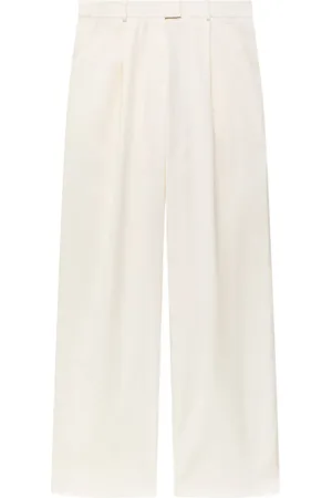 Another Tomorrow Plissierte Hose