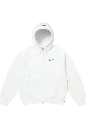 Supreme X Nike "SS25 - White" Kapuzenjacke