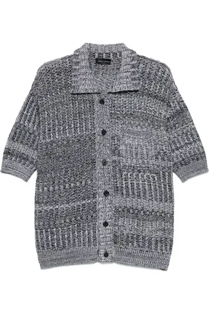 Roberto Collina Cardigan aus meliertem Strick