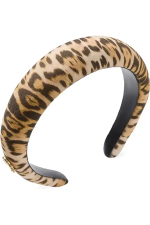 Roberto Cavalli Haarreif mit Jaguar-Print