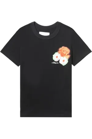 3.1 Phillip Lim T-Shirt mit Logo-Stickerei