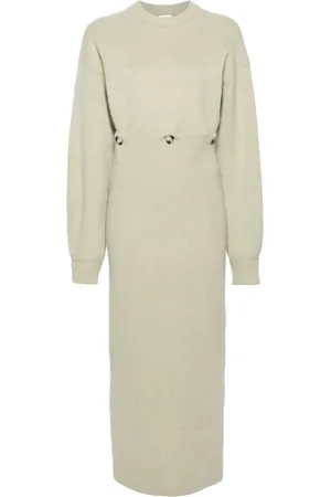 Nanushka Midikleid aus Merinowolle