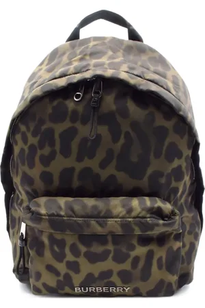 Burberry 2010s Rucksack mit Leoparden-Print