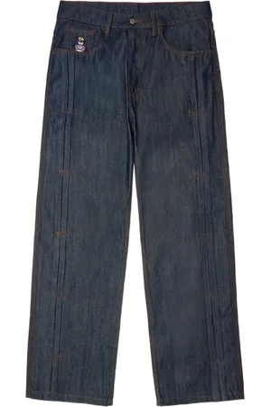 KIDSUPER STUDIOS Raw Wide-Leg-Jeans