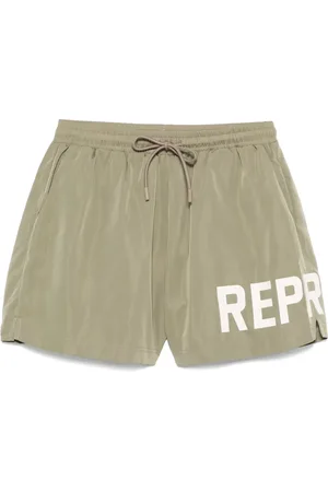 Represent Badeshorts mit Logo-Print