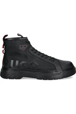 HUGO BOSS High-Top-Sneakers aus Canvas