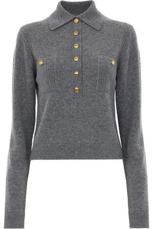 Chloé Polokragen-Pullover aus Woll-Kaschmirgemisch